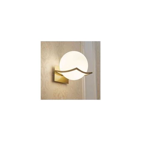 Wandleuchte, Wandleuchte für den Innenbereich, Wandlampe, E27-Wandleuchte, Schlafzimmer-Wandlampe, Goldene Wandleuchte (Leuchtmittel nicht enthalten) Gold Ikodm (1/4)