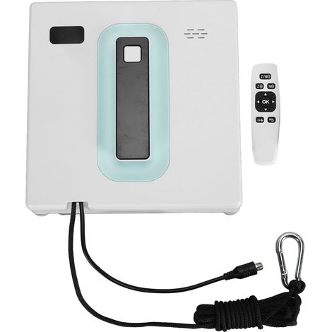 Robot nettoyeur de vitres à pulvérisation automatique bidirectionnelle, aspirateur robot intelligent de 2500 Pa avec instructions vocales pour carrelage, 100-240 V (1/5)