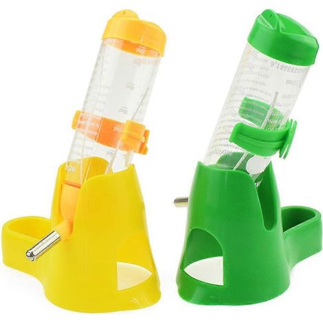 Distributeur de nourriture pour hamster, porte-bouteille d'eau compatible avec les hamsters, 125 ml (1/5)