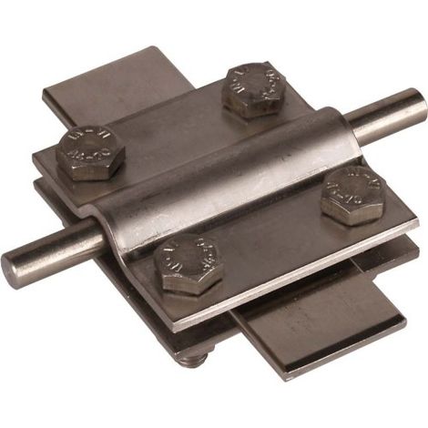 Connecteur croix Dehn 318209 acier inoxydable DIN48845F 6x6x3 cm