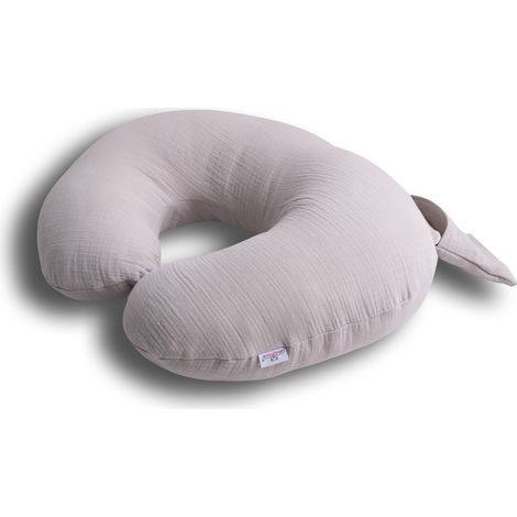 MiniRELAX Musselin-Lagerungskissen, Länge 150, 42 cm, grau (1/5)
