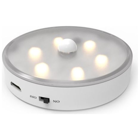 Lot de 3 lampes LED à capteur avec télécommande, idéales pour escalier, chambre, couloir, placard et cuisine, éclairage lumière chaude (1/4)