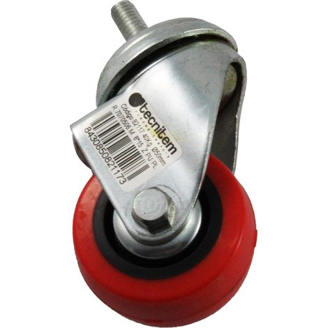TECNITEM rueda 7070506 m 8-15 pu-pl 82117 , Rueda mobiliario 82217 Rueda para todo tipo de muebles con poco peso, compatibles con muebles de todo tipo Rueda para mobiliario (1/2)