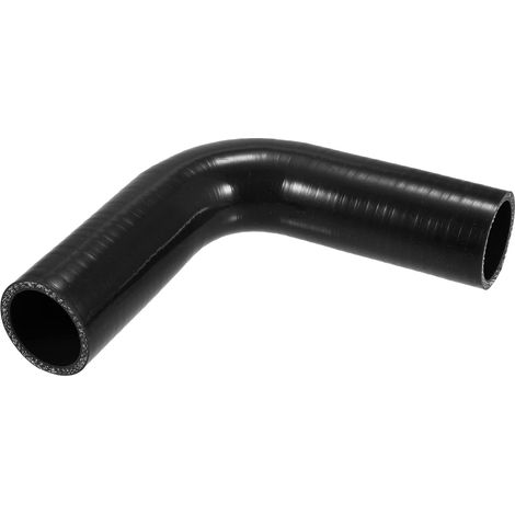 Tuyau Silicone Coude 90° 40mm Noir 1pc Universel Pour Auto (1/5)