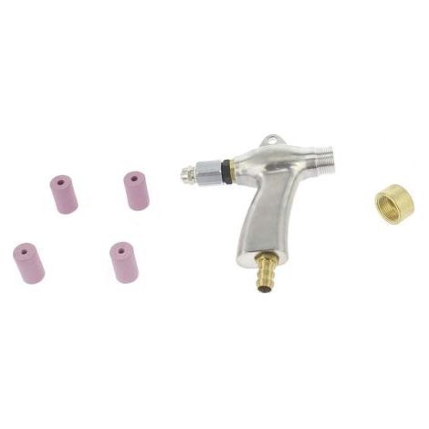 Varan Motors – Pistolet de sablage NESBG12 pour cabine à commande au pied – 4 buses céramiques 6/7mm – Compatible cabines NESB-23 et SB990L (1/5)