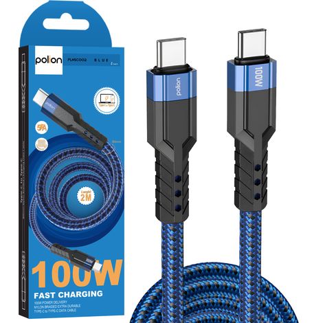 USB-C/USB-C-Kabel  100 W  5 A  PD  2 m