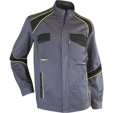 LMA SEMIS Chaqueta gris / negro / amarillo S.XL - 2057 S.5