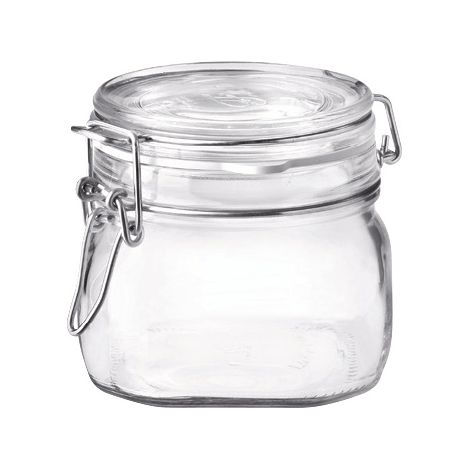 BARATTOLO ERMETICO BORMIOLI 0,5 L- 6,0 pz