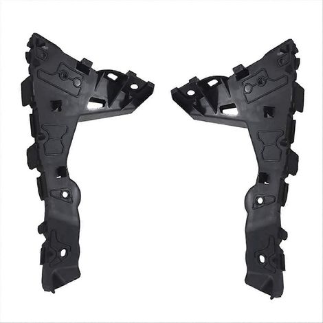 Support de fixation pare-chocs avant voiture, 2 pièces, guide de maintien aile, kit de montage, accessoire auto, renfort de protection, pièce de rechange (1/5)