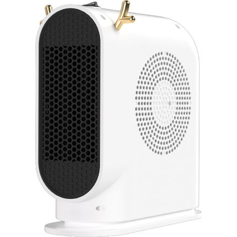 Portable electric fan heater, portable space heater, portable electric heater, desktop heater (1/4)