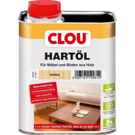 Aceite Madera Dura Blanca Transparente 750Ml (Por 3)
