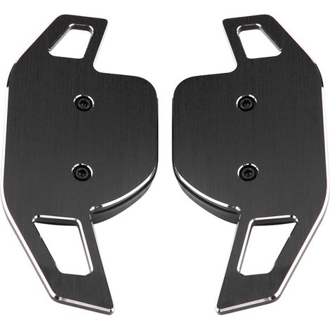 Une paire de palettes de changement de vitesse au volant pour Audi A1, A3, A4, A6, A7, A8, Q5 et Q7. (1/5)