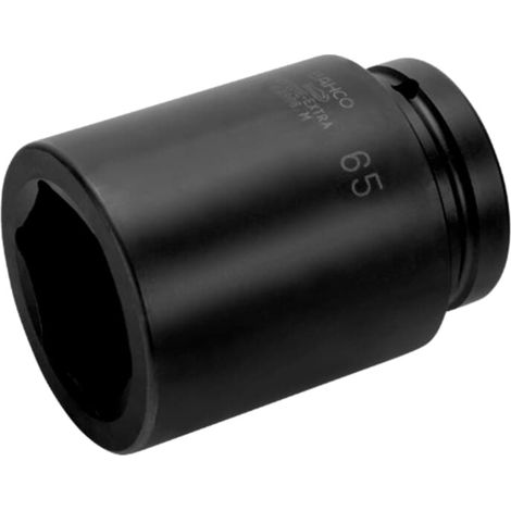 Bahco 1-1/2 Kraft-Steckschlüssel-Einsatz, lang, Sechskant, 55 mm, phosphatiert (1/4)