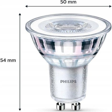 Ampolla Philips 4.6W 390lm 4000K pack 3