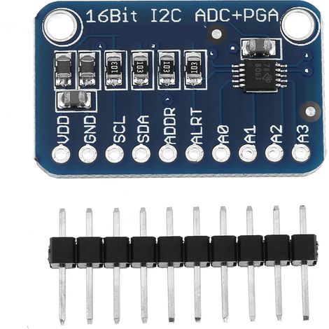 carte de développement ADC I2C 16 bits, module de conversion analogique-numérique (1/5)