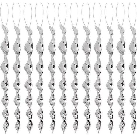 10 Pièces Répulsif Oiseaux, Spirale Réfléchissante 30 cm, Rotation 360 Degrés, Barre Effaroucheur pour Balcon et Jardin (1/4)