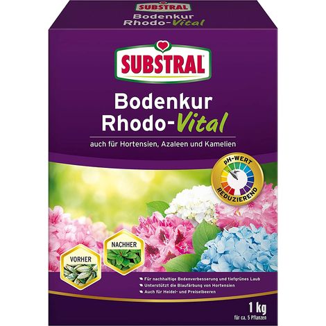 SUBSTRAL® Bodenkur Rhodo-Vital 1 kg für ca. 5 Pflanzen (1/5)