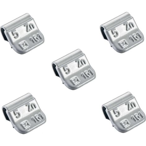 5x masse d'équilibrage à frapper 5gr H161 poids pour jante acier véhicule voiture europe