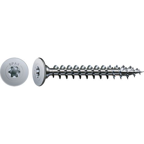 SPAX Flachrückwandkopf für Rückwände, 3,5 x 25 mm, 300 Stück, Vollgewinde, Rückwandkopf, T-STAR plus, 4CUT - 0151010350253