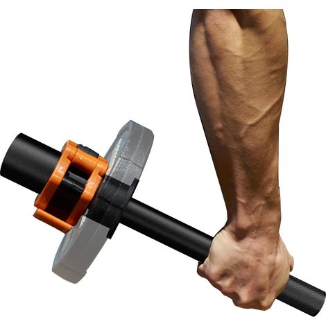 Wrist and Grip Strengthener Forearm Trainer for Hand Strength Wrist Exercise and Grip Training Fitness Equipment Plate Not Included (1/5)