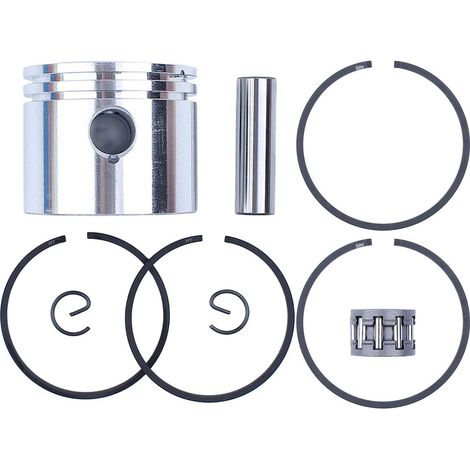 Jeu de roulement à aiguilles de broche/segments de piston 41 mm pour Partner 350 351 352 370 371 390 401 420 Poulan 220 221 260 Tronçonneuse (1/5)