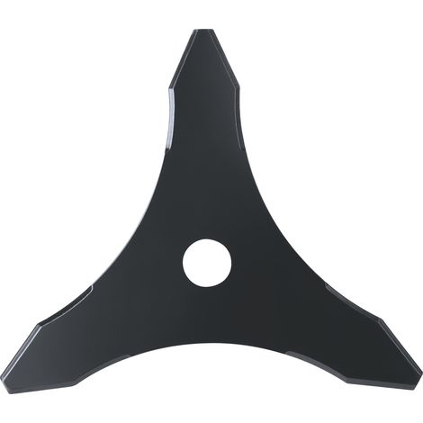 Original Einhell Dickichtmesser 255 (Sensen-Zubehör, passend für alle Einhell Sensen mit Lochdurchmesser 25,4 mm, Schnittbreite 255 mm, 3-Zahn-Messer aus Metall) (1/4)