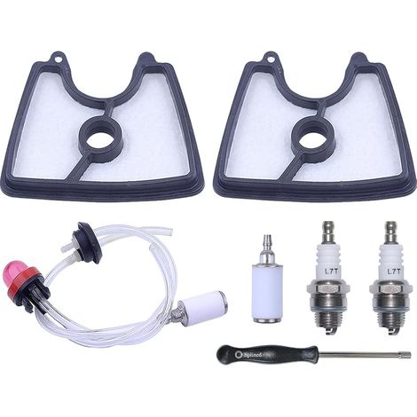 Trousse de Filtre à Air pour Husqvarna 125B 125BX 125BVX, Filtres à Air + Conduite de Carburant + Filtre à Carburant + Bougie Pièces Souffleur de Feuilles Accessoire (1/5)