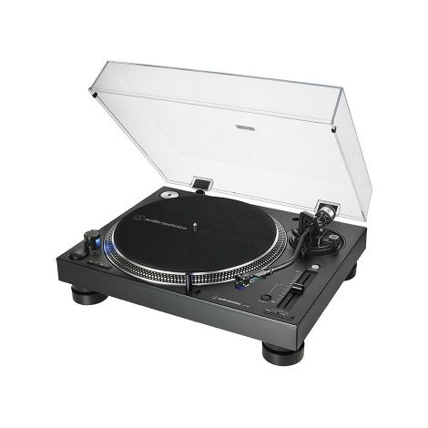 Audio-Technica AT-LP140XPBK Tocadiscos de tracción directa para DJ Negro (1/3)