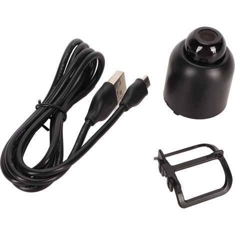 Mini caméra WiFi sans fil HD 1080p avec vision nocturne, détection de mouvement, application de contrôle à distance et enregistrement programmé. Caméra de surveillance WiFi (1/5)