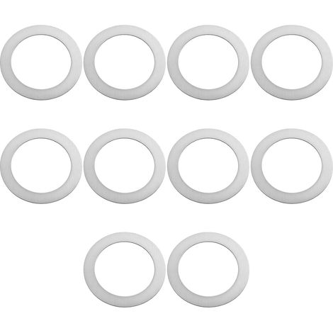 10pcs Cales 7x10x0,1 mm Compatible avec Stradic Compatible avec Stella Compatible avec Sustain Compatible avec TwinPower pour Réglage Fin du Jeu des Engrenages. (1/5)