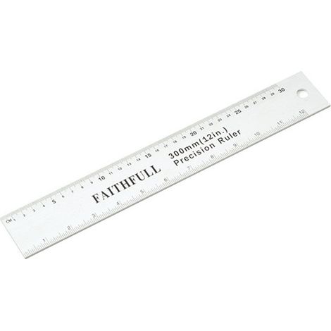 Aluminium Rule 300Mm / 12In (1/5)