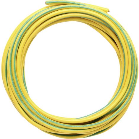 Quadrios 25CW075 Filo singolo LiFY 1.0 mm² Giallo-Verde 3 m