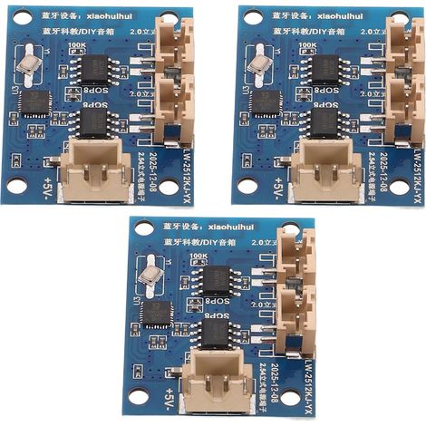 Mini Amplificateur Audio sans Fil 3w×2 Canaux en Résine Entrée Alimentation Flexible et Amélioration du Son Stéréo pour Rassemblements en Intérieur (1/5)