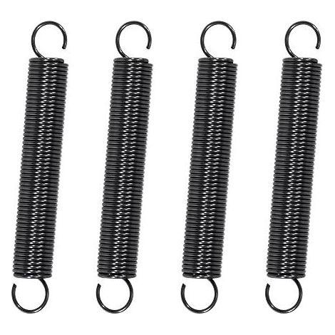 Ressort de Traction 70mm Ressorts de Tension avec Crochets Ressorts en Fil de piano Diamètre du Fil 1,0mm Diamètre Extérieur 10mm Force 1,5KG (1/5)