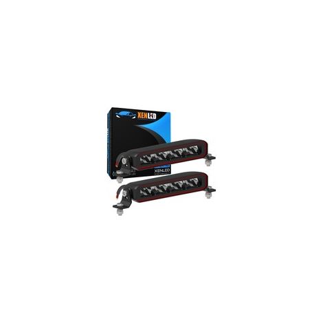 2x Barres LED XENLED - FREEZE 8,2" - 2x40W - Homologuées R149 et R10 - 3680Lms LED OSRAM - 5700K - 10-32V - 201mm (1/5)