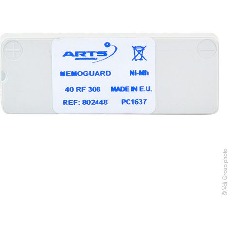 Arts Energy - Accus NiMH ls Memoguard 40RF308 3.6V 80mAh CI - (1/3)