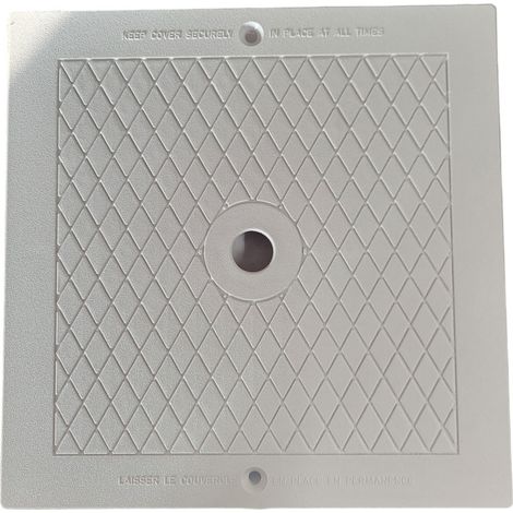 Couvercle skimmer, marque HAYWARD, ref: SPX1082E - HAYWARD (1/2)