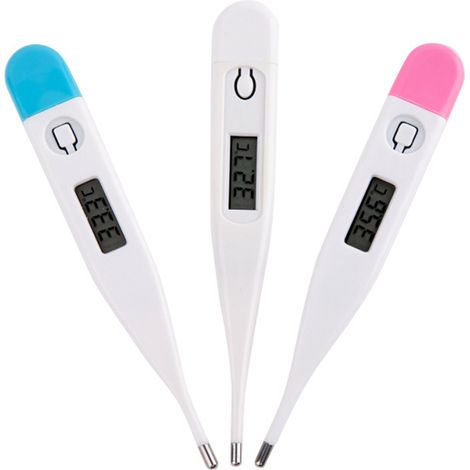 Thermomètre Digital Bébé - Lecture Rapide, Précise pour Aisselle et Bouche, Portable et Professionnel (1/5)