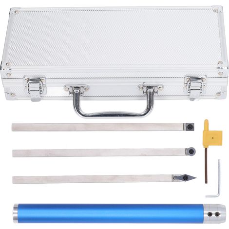 de 6 outils de tournage sur bois à pointes en carbure