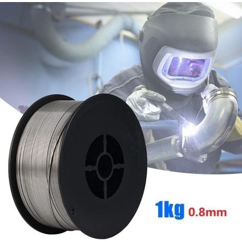 Filo Animato Per Saldatrice No Gas Bobina da 0,8 mm 1 kg MIG E71T-GS