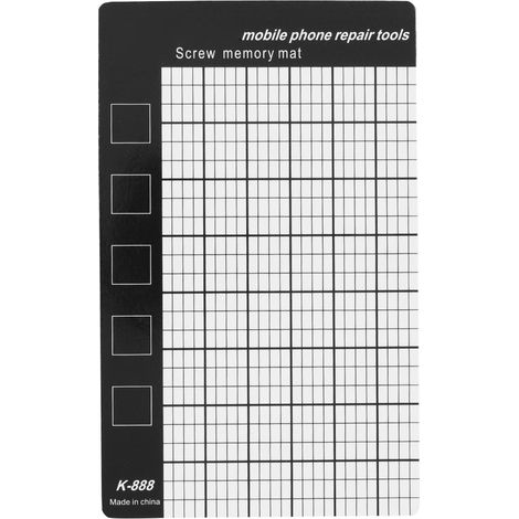Plateau magnétique portable K-888 pour vis et outils de réparation (1/5)