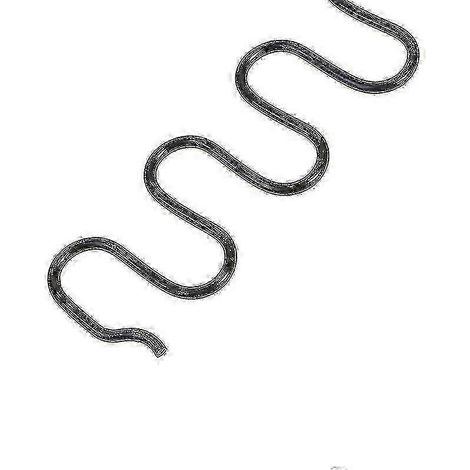 1 ressort de rechange de 55 cm pour canapé ou fauteuil, avec clips, compatible avec différentes marques. (1/5)
