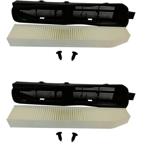 2x Kabinenluftgehäuse- und Filtersatz 82208300 Passend für Jeep Grand Cherokee 1999-2010 (1/5)