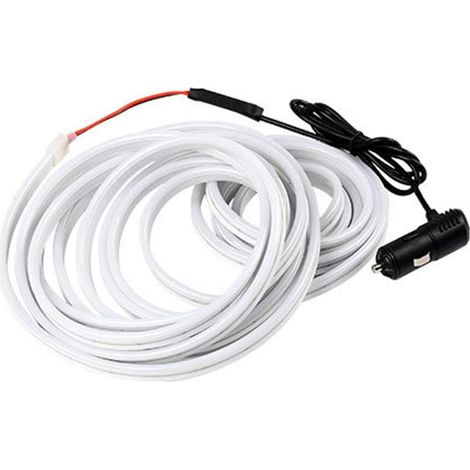Bandes lumineuses pour voiture, lumières ambiantes du coffre, charge arrière flexible, accessoires pour voiture, étanches, décoration (1/5)