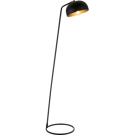 Endon Brair New Lampada da terra Task Nero opaco (1/5)