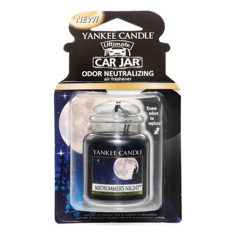 Vela Yankee Candle Car Jar Ultimate Gel Fragancia para Coche Noche de Verano 25g