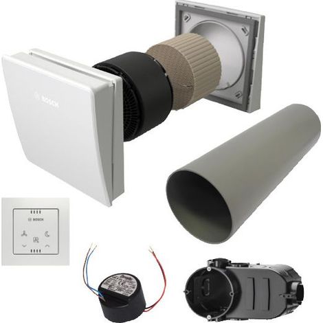 BOSCH Paket dezentrale Lüftung BOPA VE303 6 x V3000D 55/K, CV30H, LNU12, LUP4, LMK - 7739623640