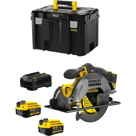 Handkreissäge STANLEY FatMax SFMCS500M2T (2 x 4,0 Ah + Ladegerät + TSTAK VI) (1/5)