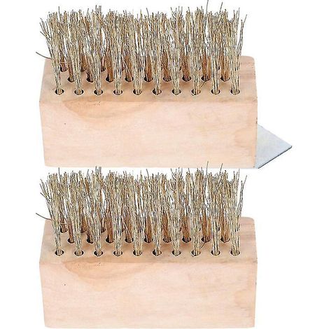 Lot de 2 brosses à désherber (1/3)