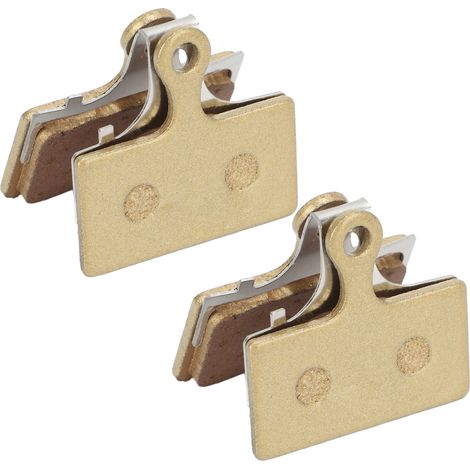 2 Plaquettes de Frein à Disque Vélo, Résistantes à l'Usure, Faible Bruit, Confortables, pour VTT et Vélo MJ-01F (1/5)
